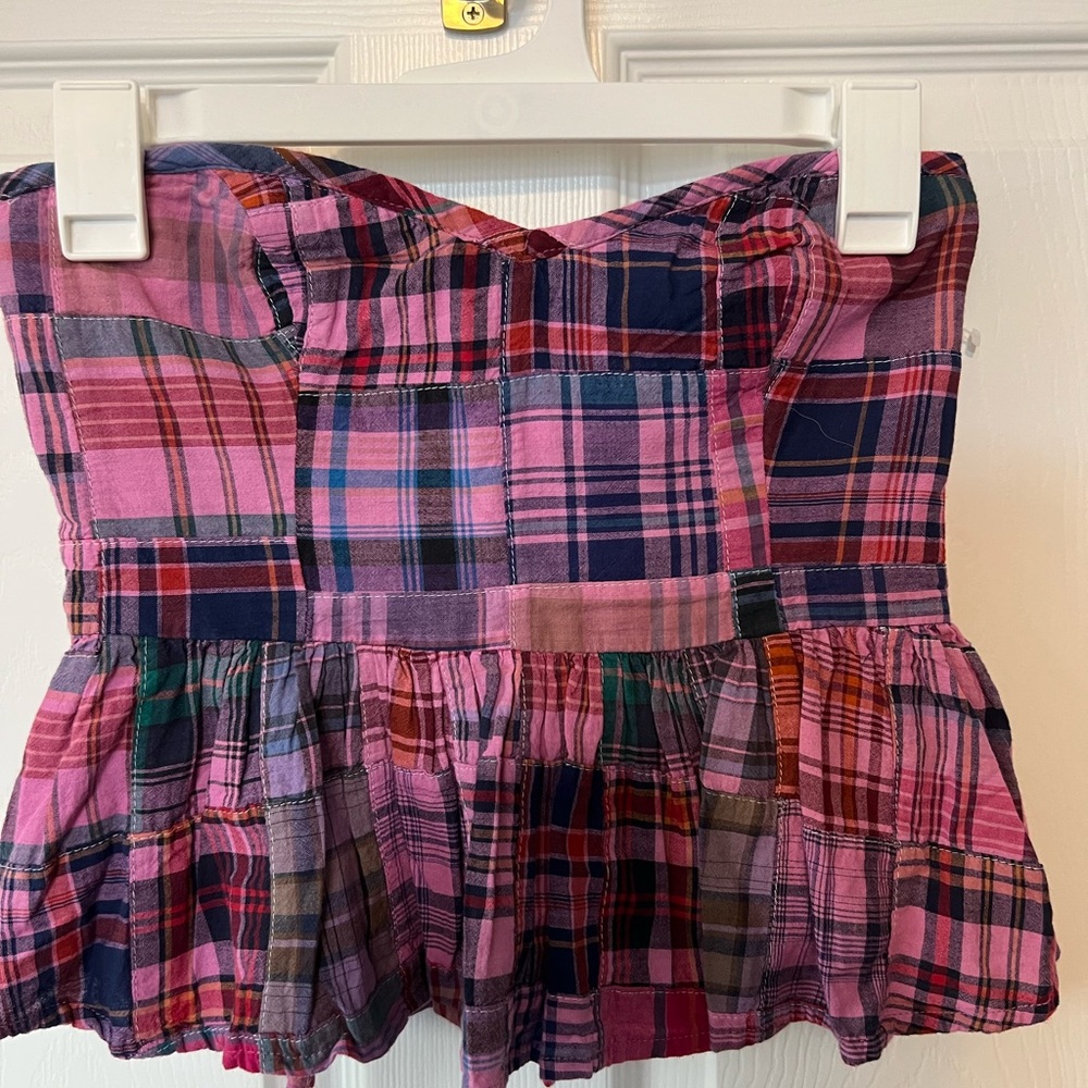 Free People strapless corset top XS